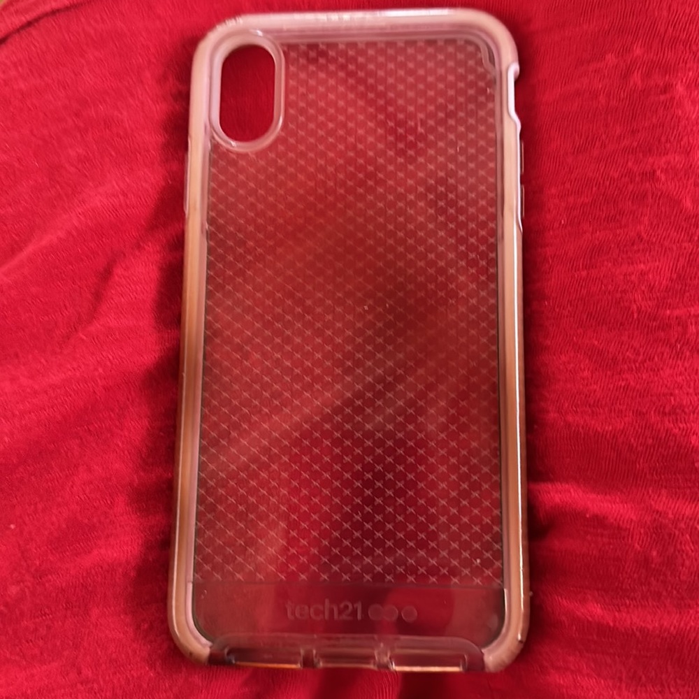 IPhone 10 Max Tech21 Pink Cover